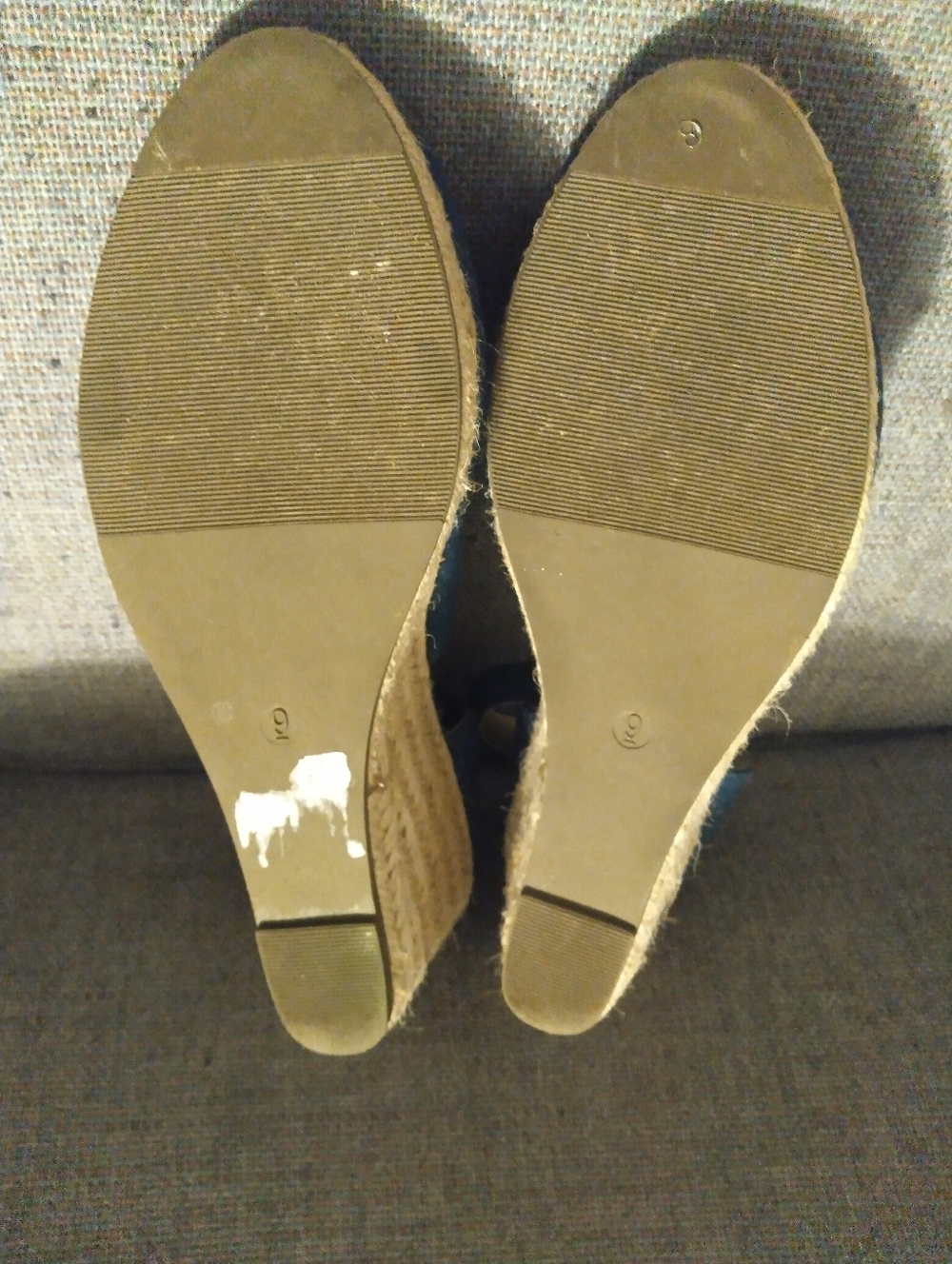 Size 9 NWOB C EST. 1946 Women’s Wedge Sandals with Ankle Strap - Picture 9 of 9